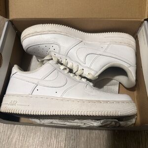 Nike All-White Low-Top Sneakers